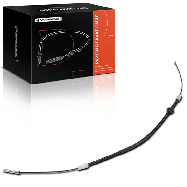 Front Parking Brake Cable for 2010-2011 2014-2016 Ford F-550 Super Duty