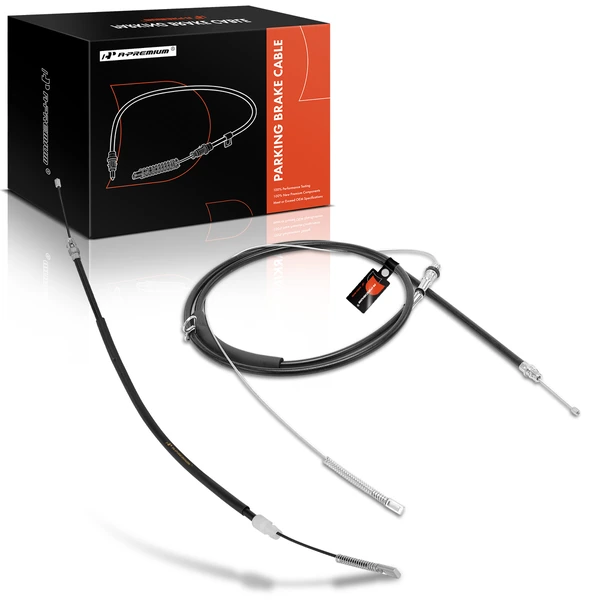 2 Pcs Rear Parking Brake Cable for 2006-2008 Ford F-150