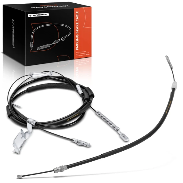 2 Pcs Rear Parking Brake Cable for 2006-2008 Ford F-150