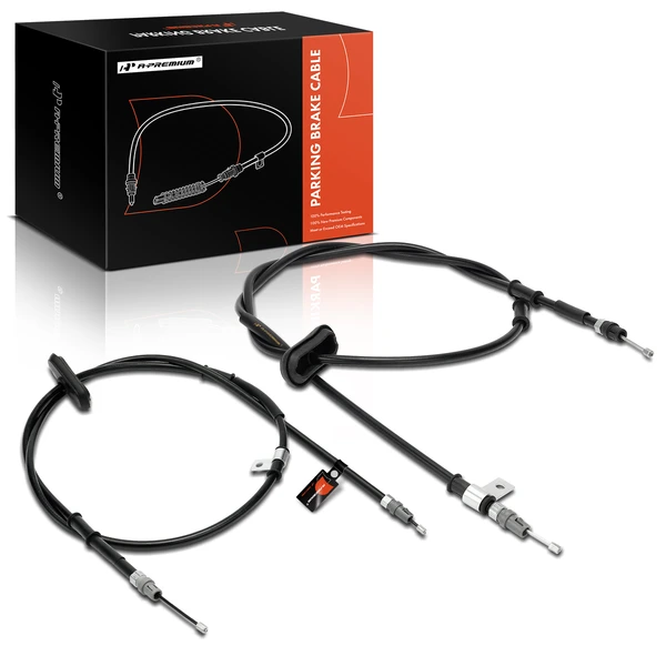 2 Pcs Rear Parking Brake Cable for 2006 2008 Chevrolet Malibu