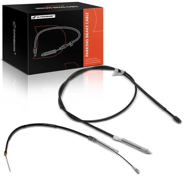 2 Pcs Rear Parking Brake Cable for 2008-2011 2013-2017 Buick Enclave