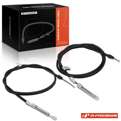 2 Pcs Rear Parking Brake Cable for 2006-2009 Chevrolet Silverado 2500 HD