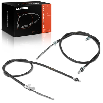 2 Pcs Rear Parking Brake Cable for 2007-2012 Nissan Versa