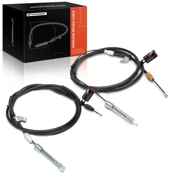 2 Pcs Rear Parking Brake Cable for 2007 Chevrolet Silverado 3500 Classic