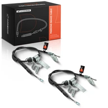 2 Pcs Rear Driver & Passenger Parking Brake Cables for 2012-2015 Ram C/V