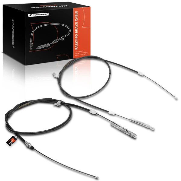 2 Pcs Rear Parking Brake Cable for Chevy Silverado 1500 2014-2018