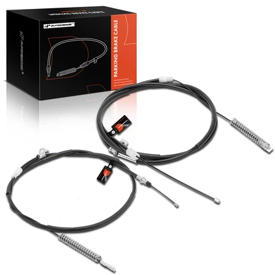 2 Pcs Rear Parking Brake Cable for 2014 2017-2018 Chevrolet Silverado 1500