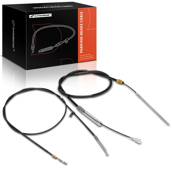 2 Pcs Rear Parking Brake Cable for 2012-2013 2015 2017-2019 Chevrolet Silverado 3500 HD