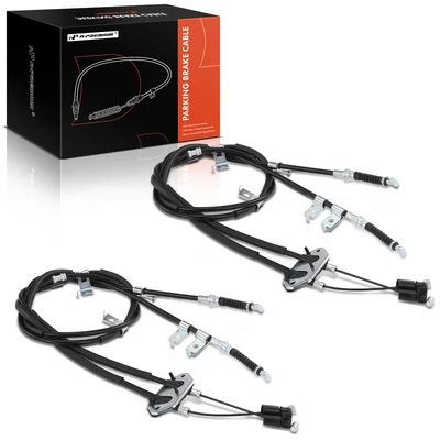 2 Pcs Rear Parking Brake Cable
