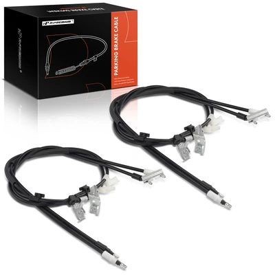 2 Pcs Rear Parking Brake Cable