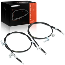 2 Pcs Rear Parking Brake Cable for 2001-2003 Mazda Protege