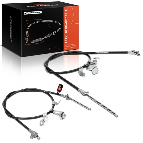 2 Pcs Rear Parking Brake Cable for 2000-2005 Toyota Echo