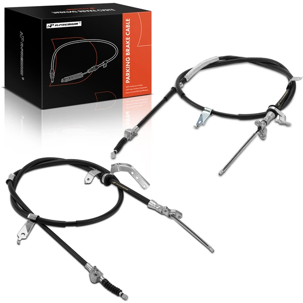 2 Pcs Rear Parking Brake Cable for Toyota Highlander 2008-2011