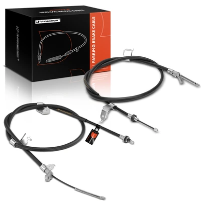 2 Pcs Rear Parking Brake Cable for 2008-2013 Nissan Rogue