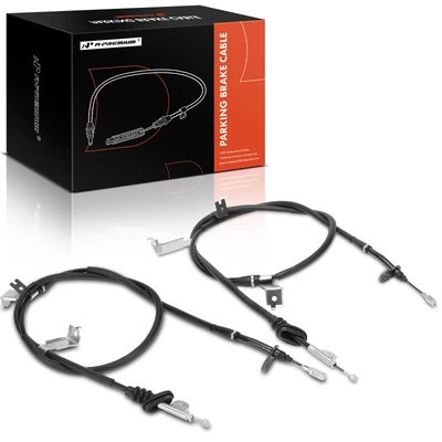 2 Pcs Rear Parking Brake Cable