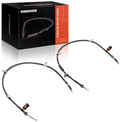 2 Pcs Rear Parking Brake Cable