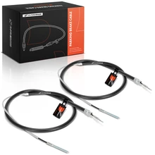 Rear Driver & Passenger Parking Brake Cable for 1990-1995 BMW 325is