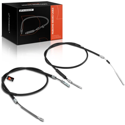 2 Pcs Rear Parking Brake Cable