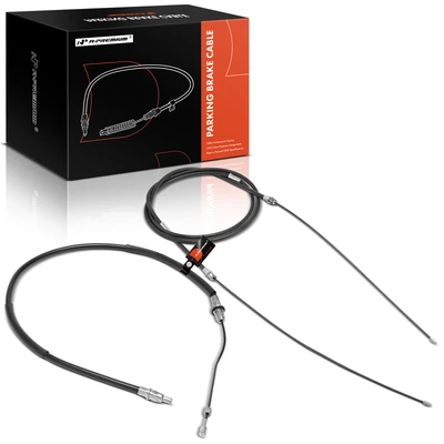 2 Pcs Rear Parking Brake Cable