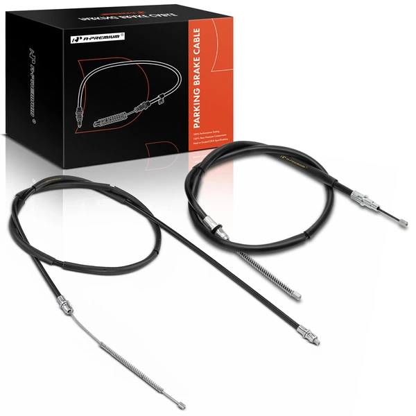 2 Pcs Rear Parking Brake Cable for Ford Ranger 2001-2002