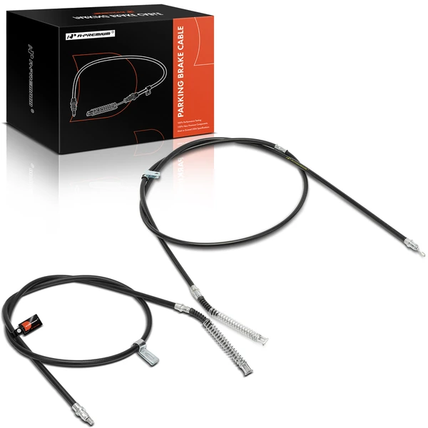 2 Pcs Rear Parking Brake Cable for 2001-2005 Chevrolet Silverado 1500