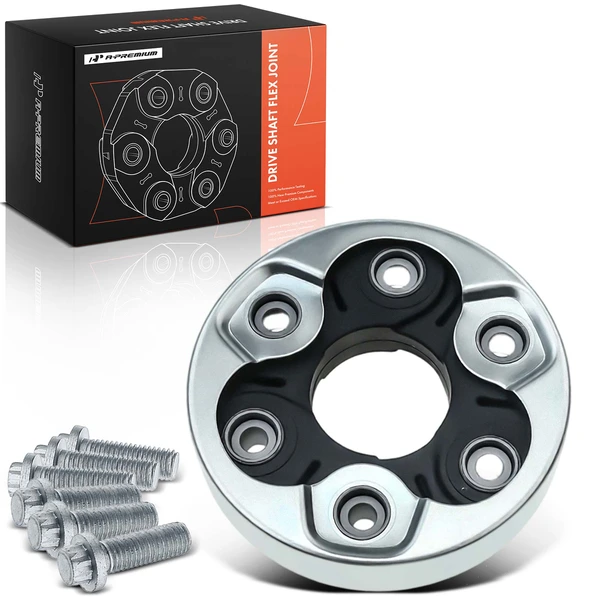 Front Driveshaft Coupler Flex Joint with Bolts for Audi TT Quattro Volkswagen