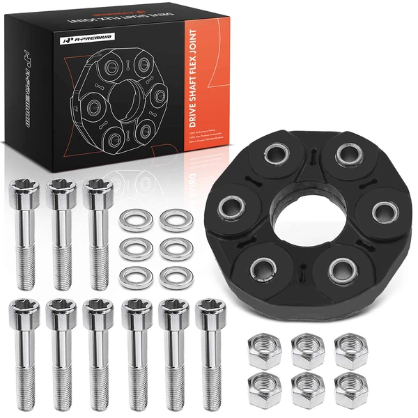 Driveshaft Coupler Flex Joint with Bolts for 2007 Mercedes-Benz E280