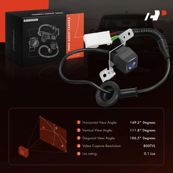 Rear Back Up Park Assist Camera for Acura RDX 2010-2012