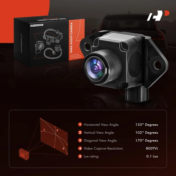 Rear Back Up Park Assist Camera for Jeep Grand Cherokee 2014-2015 WK2