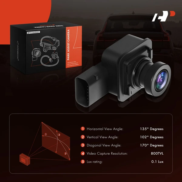 Rear Back Up Park Assist Camera for Ford F-150 2018-2020