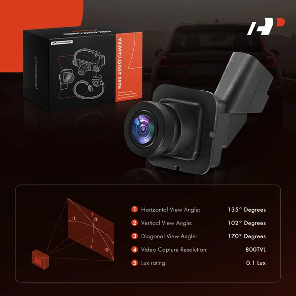 Rear Back Up Park Assist Camera for Ford Focus 2015-2018