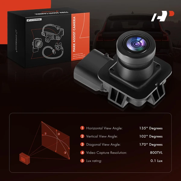 Rear Back Up Park Assist Camera for Ford Escape 2017-2019