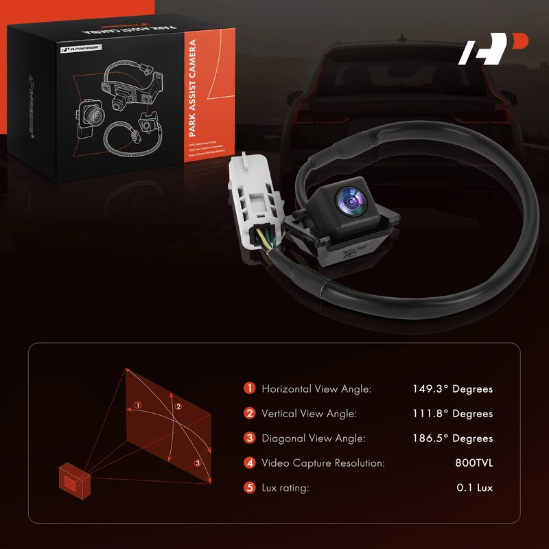 Rear Back Up Park Assist Camera for Chevy Sonic 2017-2020 Sedan