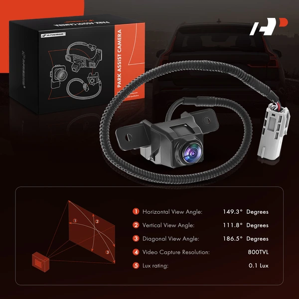 Rear Back Up Park Assist Camera for Chevy Malibu 2013-2015 Volt Buick LaCrosse