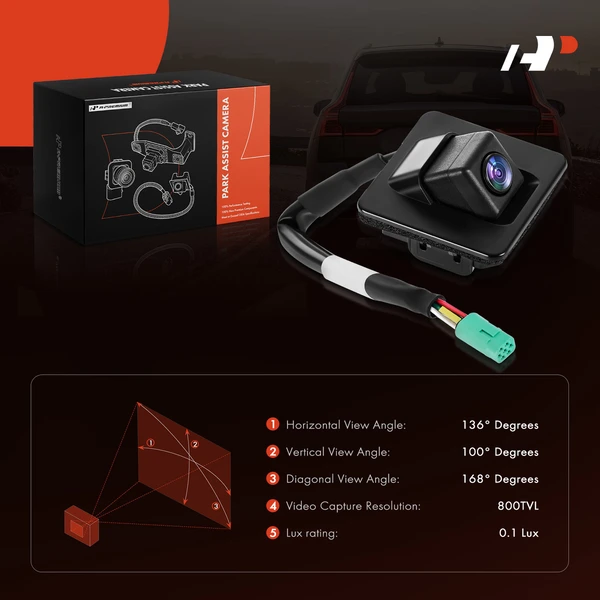 Rear Back Up Park Assist Camera for Chevy Cruze 2016-2018 Cruze Limited