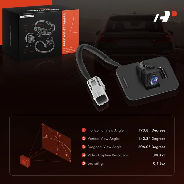 Rear Back Up Park Assist Camera for Cadillac Escalade GMC Yukon XL 2015-2016