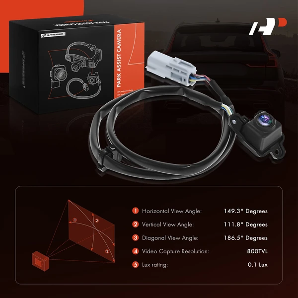 Rear View Back Up Park Assist Camera for Chevy Colorado 2010-2017