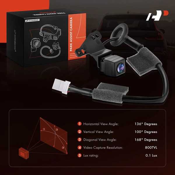 Rear Back Up Park Assist Camera for Honda Odyssey 2008-2010 MPV