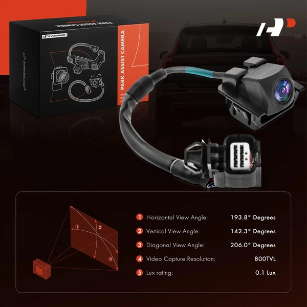 Rear Back Up Park Assist Camera for Honda Civic 2017-2021 Hatchback