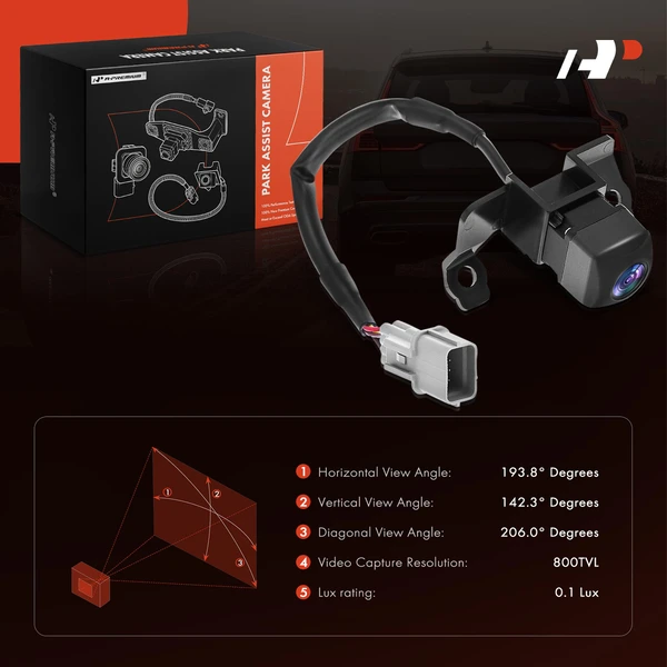 Rear Back Up Park Assist Camera for Kia Sorento 2016-2018 with Surround View