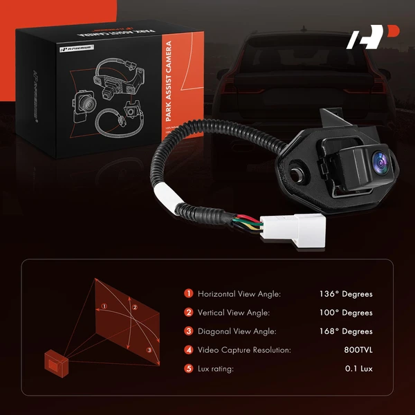 Rear Back Up Park Assist Camera for Lexus ES350 2007-2012 3.5L