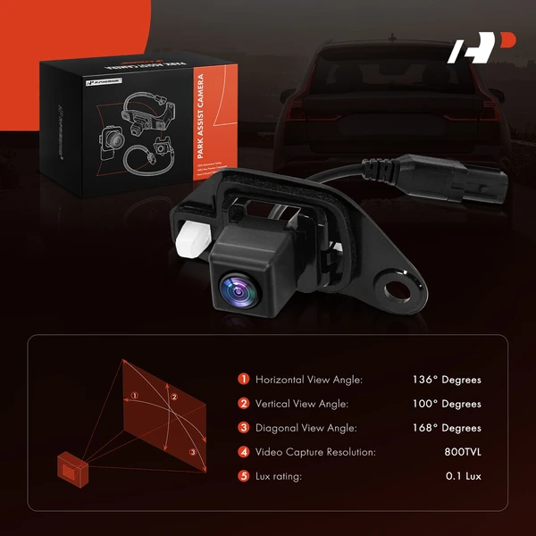 Rear Back Up Park Assist Camera for Lexus RX350 2013-2015 3.5L