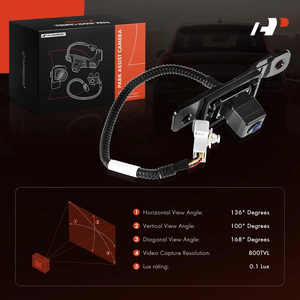 Rear Back Up Park Assist Camera for Lexus RX350 2007-2009 RX400h