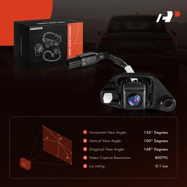 Rear Back Up Park Assist Camera for Lexus RX350 2010-2012 3.5L