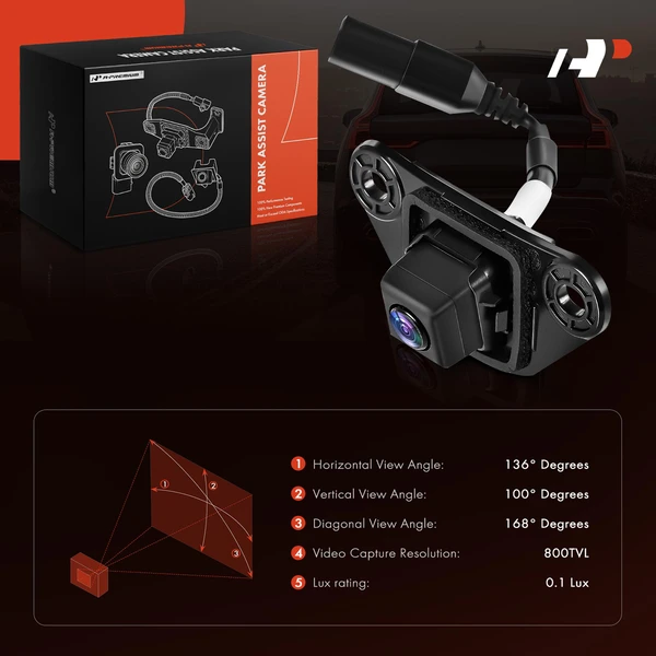 Rear Back Up Park Assist Camera for Lexus ES300h 2013-2014 ES350