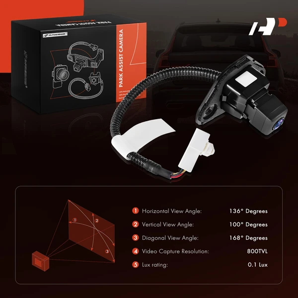 Rear Back Up Park Assist Camera for Lexus LS460 2007-2009 LS600h