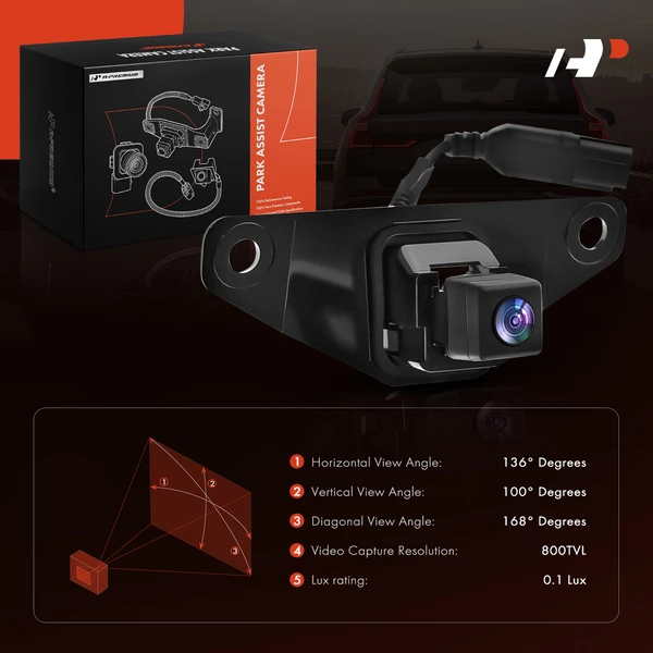 Rear Back Up Park Assist Camera for Lexus GX460 2010-2013 4.6L