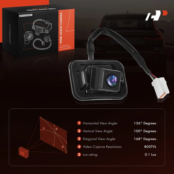 Rear Back Up Park Assist Camera for Mazda CX-7 2008-2012