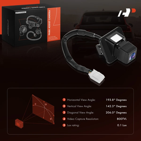 Rear Back Up Park Assist Camera for Mazda 6 2016-2017 L4 2.5L