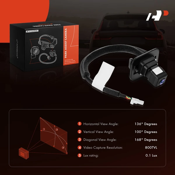 Rear Back Up Park Assist Camera for Nissan Pathfinder 2008-2010